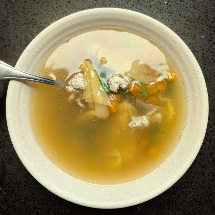 Won Ton Soup.