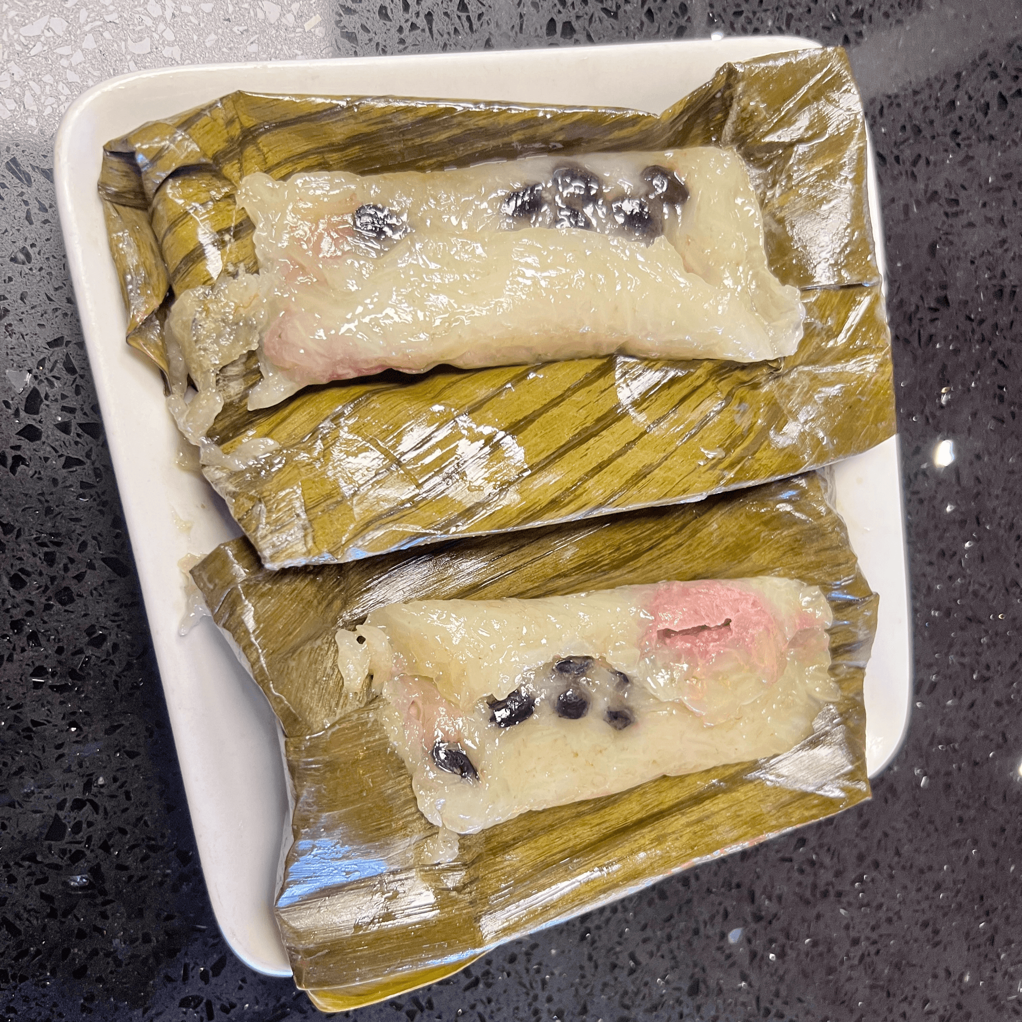 Sweet Banana Sticky Rice.