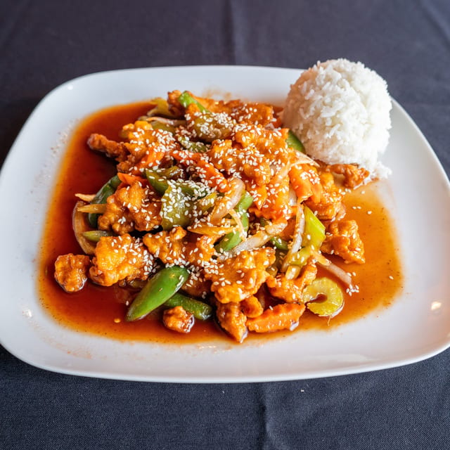 Sesame Chicken.