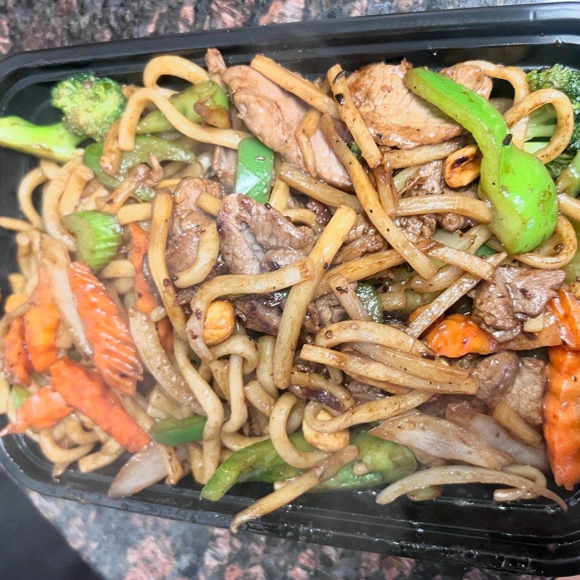 Kung Pao Noodles.